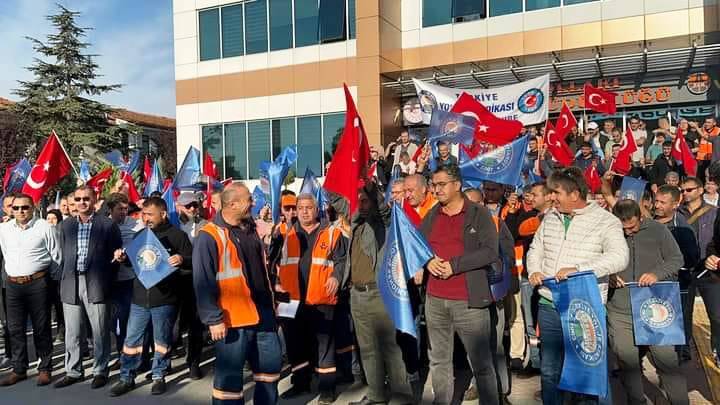 Yol-İş Konya'dan basın açıklaması