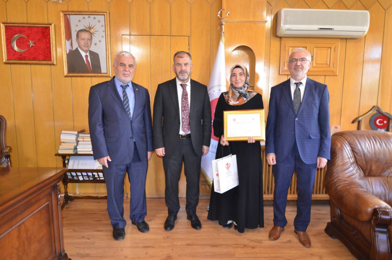 Müftü Öge’den Kur’an okuma Türkiye ikincisine tebrik