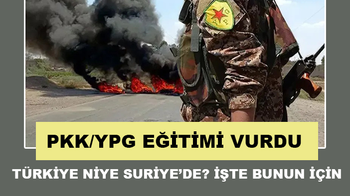 Münbiç'te öğrenciler, terör örgütü PKK/YPG'nin dayattığı müfredata karşı çıktı