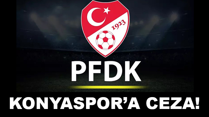 Konyaspor PFDK'dan sezonun ilk cezasını yedi