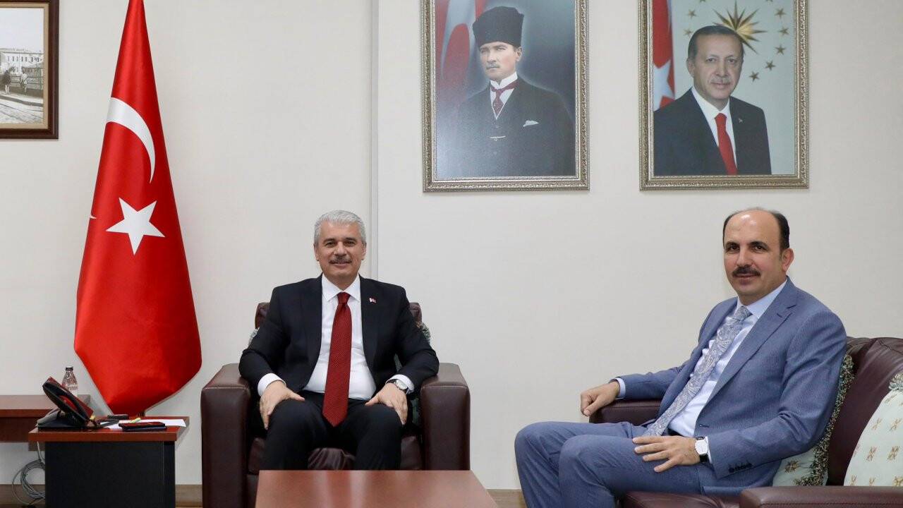 Başkan Altay'dan Vali İbrahim Akın’a hayırlı olsun ziyareti