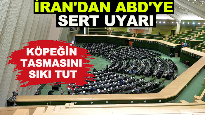 Son dakika: İran'dan ABD'ye sert uyarı!