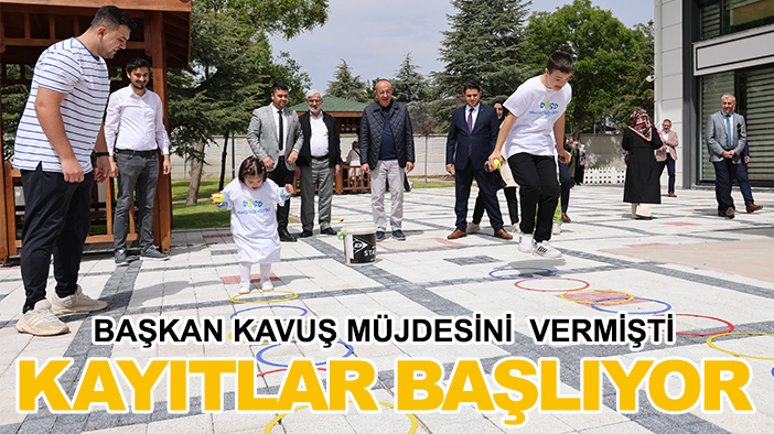 Başkan Kavuş müjdesini vermişti: Kayıtlar başlıyor