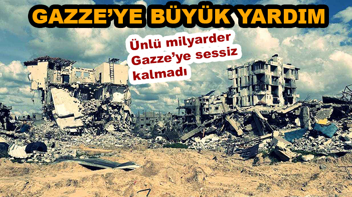 Avustralyalı milyarder Forrest'tan, Gazze'ye büyük yardım