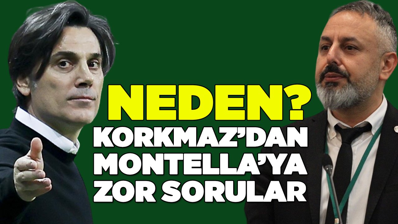 Ömer Korkmaz’dan Montella’ya zor soru!