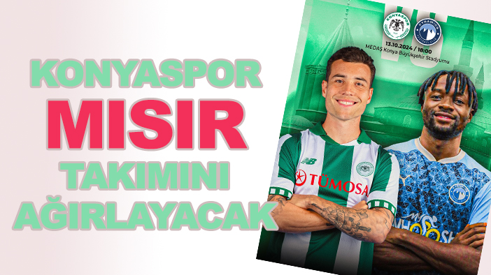 Konyaspor, Mısır takımını ağırlayacak