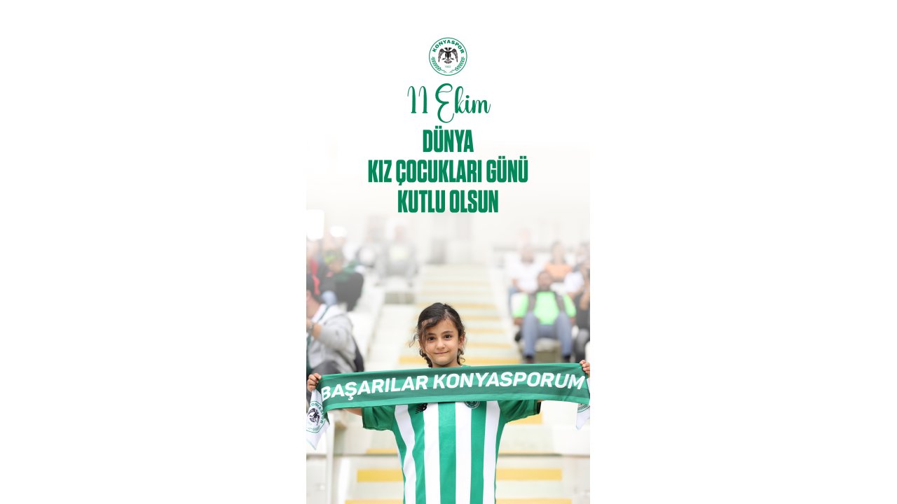 Konyaspor Kulübü'nden 11 Ekim mesajı