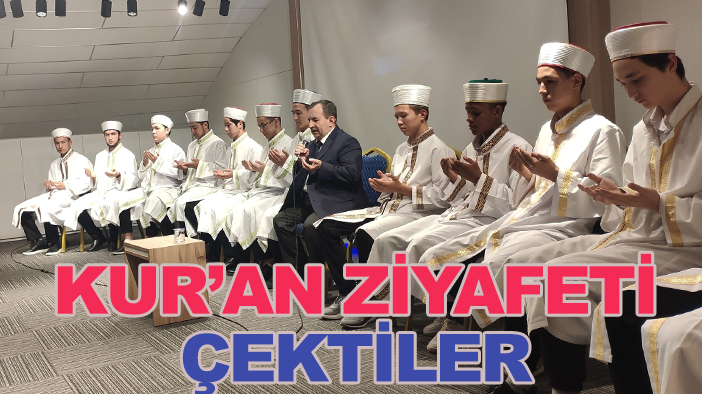 Konya'da kurs öğencilerinden Kur'an ziyafeti