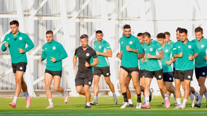 Konyaspor, Beşiktaş maçı hazırıklarına başladı