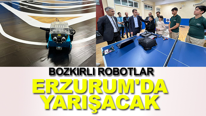 Bozkırlı robotlar Erzurum'da yarışacak