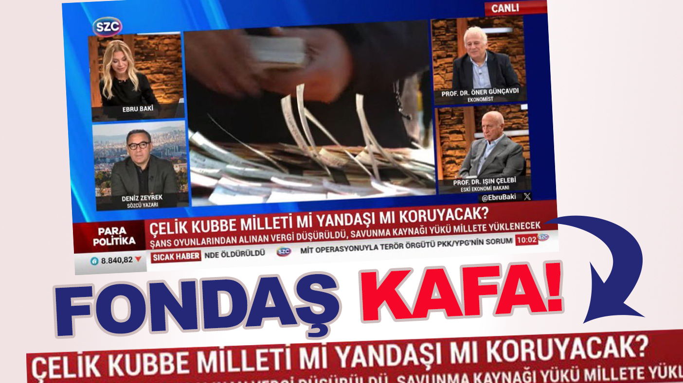 Sözcü TV'den olay KJ: "Çelik Kubbe milleti mi yandaşı mı koruyacak?"