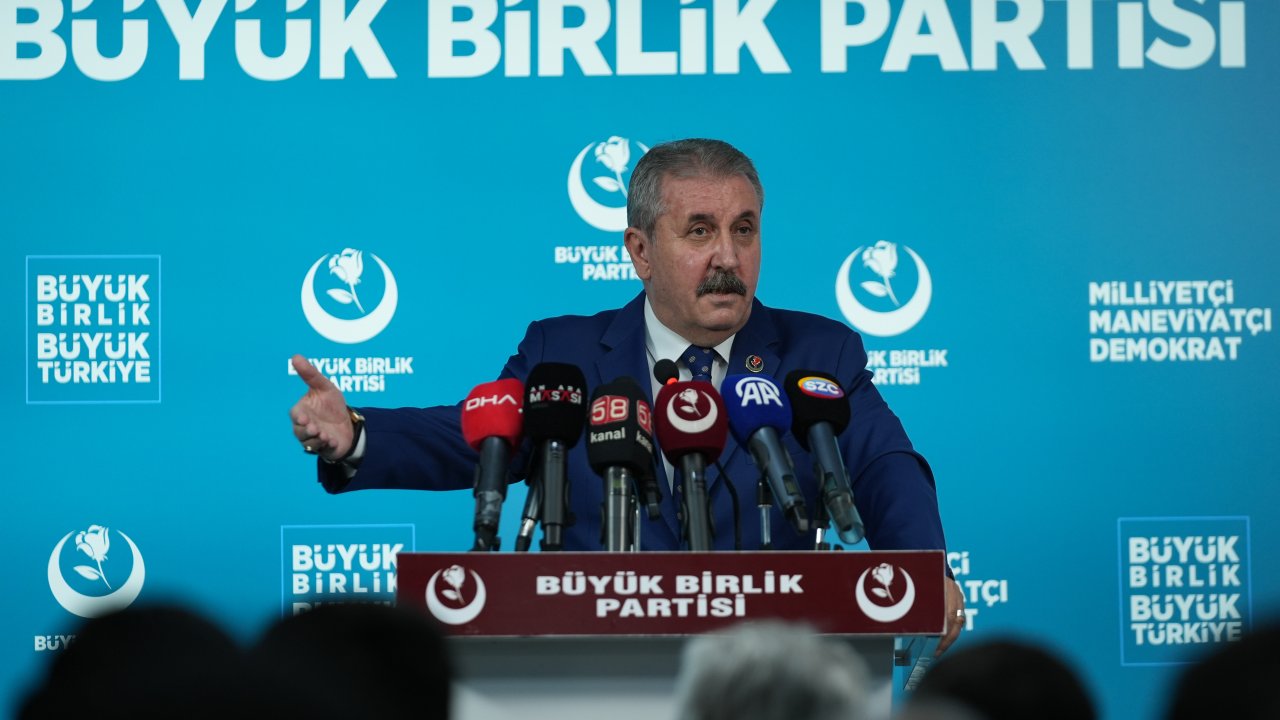 BBP Genel Başkanı Destici: "Kendilerine yakıştırıyorsa ona bir şey demem"