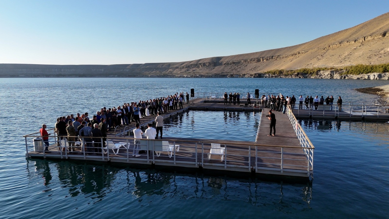 Turistlerin akın ettiği Acıgöl'de yapılan çalışmalar anlatıldı