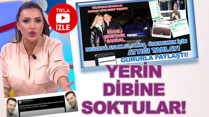 İran asıllı Mustafa Sandal'ı  yerin dibine soktular!