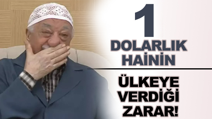 İşte 1 dolarlık hainin Türkiye ekonomisine verdiği zarar!