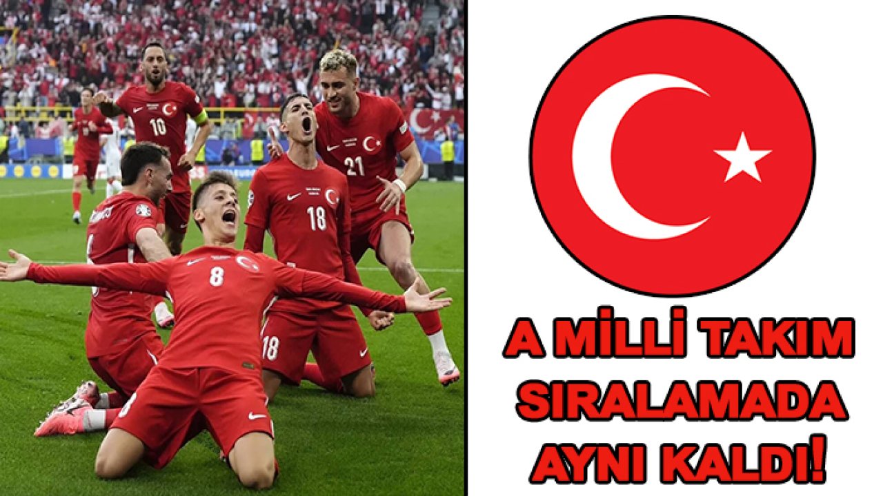 A Milli Takım'ın yeri değişmedi!