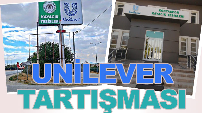 Konyaspor'da 'Unilever' tartışması