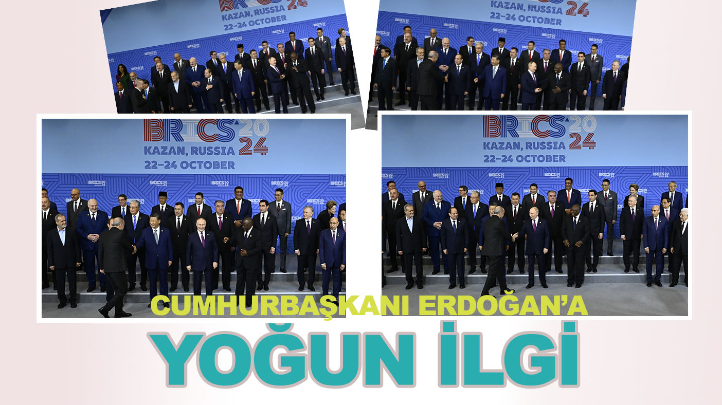 Cumhurbaşkanı Erdoğan'a BRICS'te yoğun ilgi