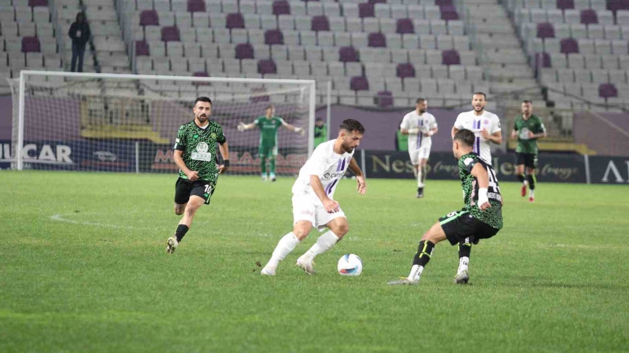 1922 Konyaspor Ordu’da mağlup!