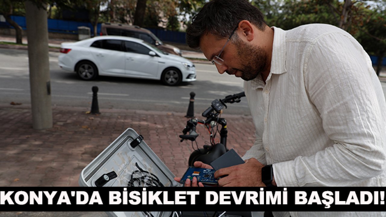 Konya'da bisiklet devrimi başladı! Konya'da pedal çevirmek artık daha güvenli