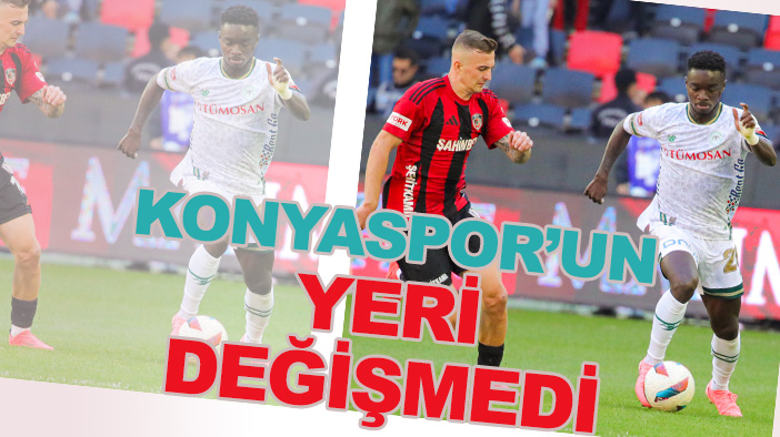 Konyaspor'un yeri değişmedi: Süper Lig'de görünüm