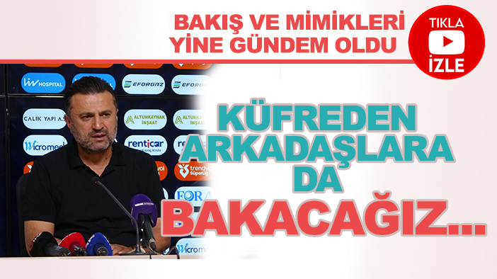 Bülent Uygun, bakış ve mimikleriyle yine gündem oldu