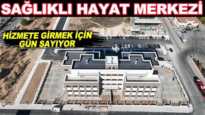 Selçuklu’da sağlığa yatırım sürüyor! Sağlıklı Hayat Merkezi, hizmete girmek için gün sayıyor