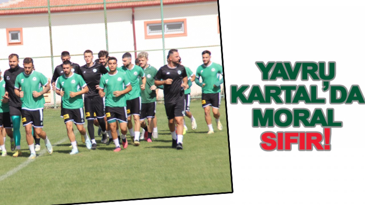 Yavru Kartal'da moraller bozuk!