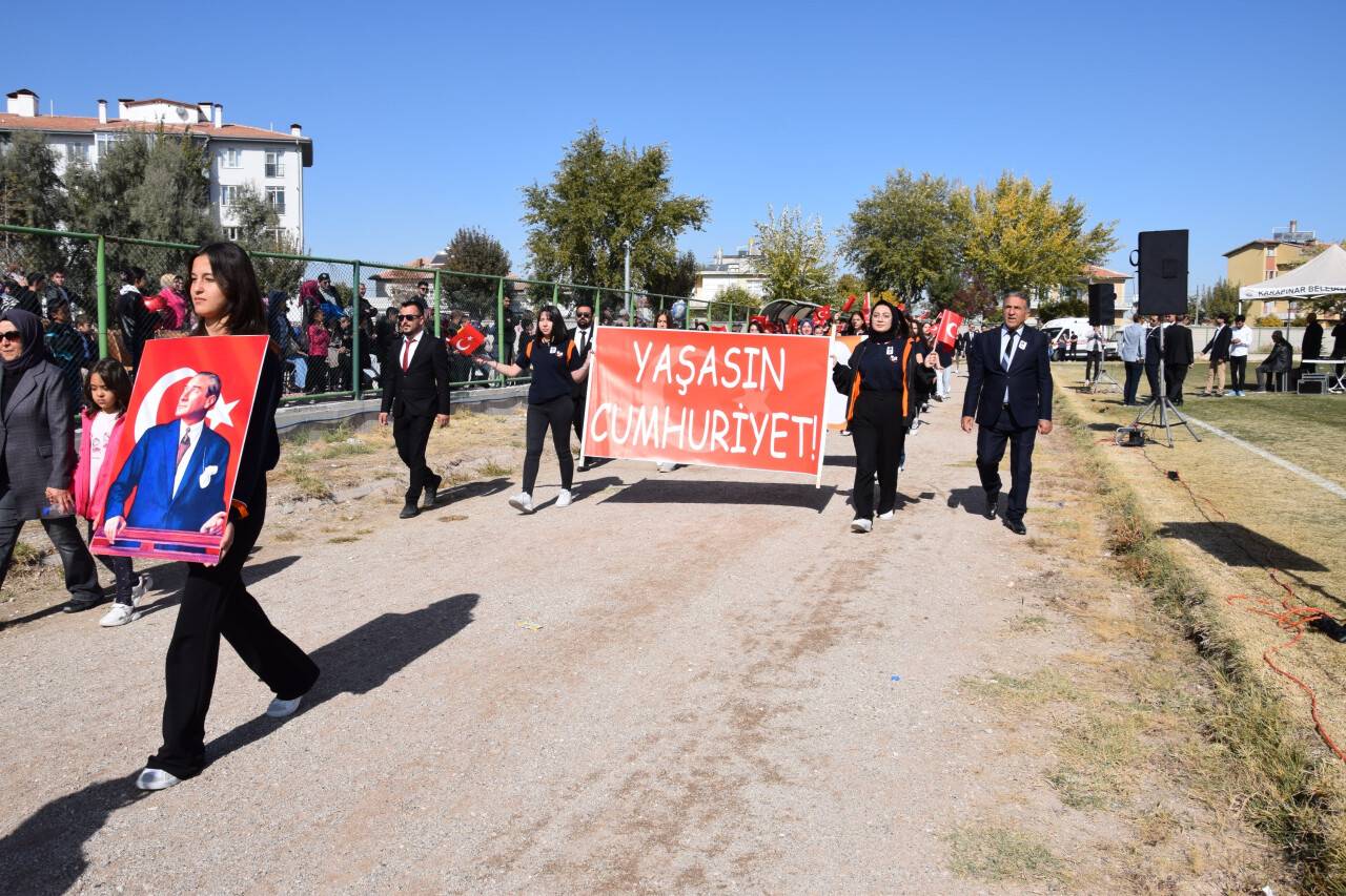 Karapınar’da 29 Ekim çeşitli etkinliklerle kutlandı