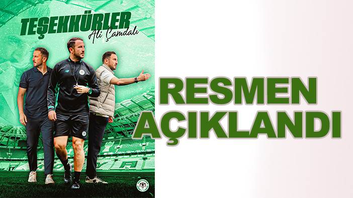 Konyaspor, Ali Çamdalı ile ayrılığı resmen duyurdu