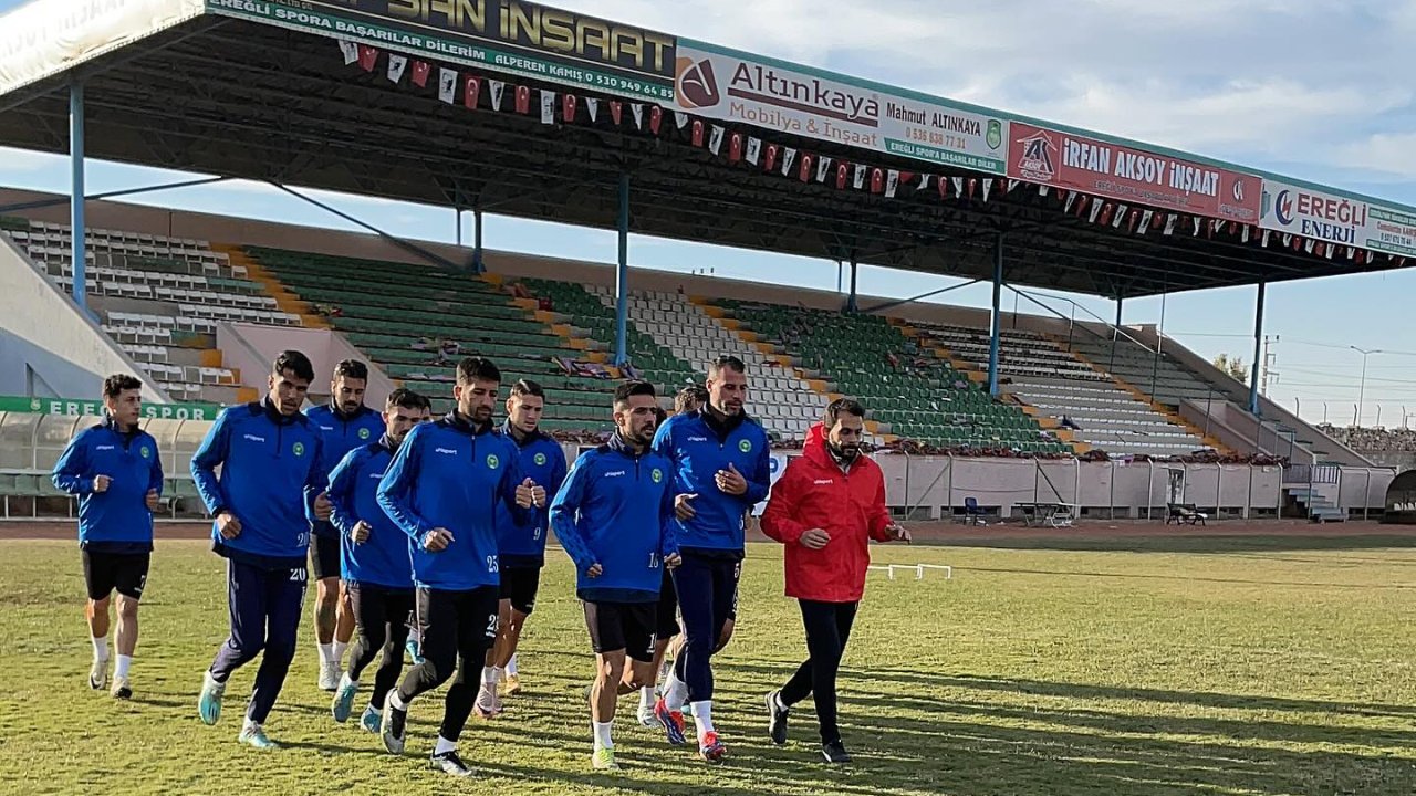 Ereğli Belediyespor'da izin bitti