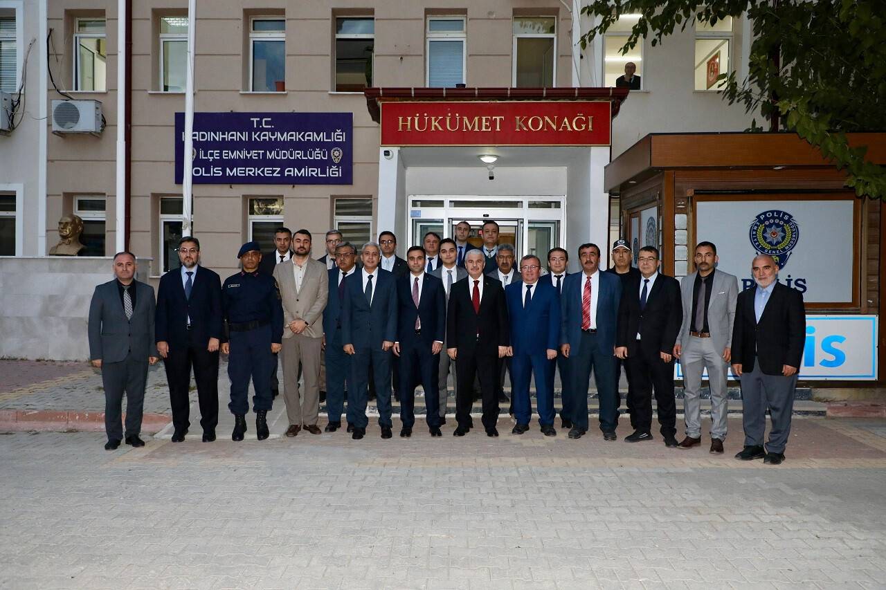 Vali Akın'dan o ilçeye ziyaret