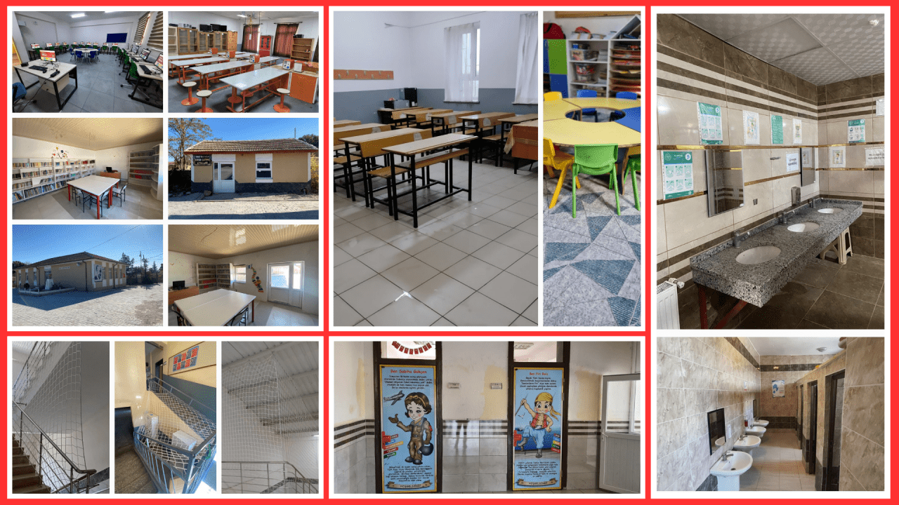 Konya'da okullar güzelleşiyor