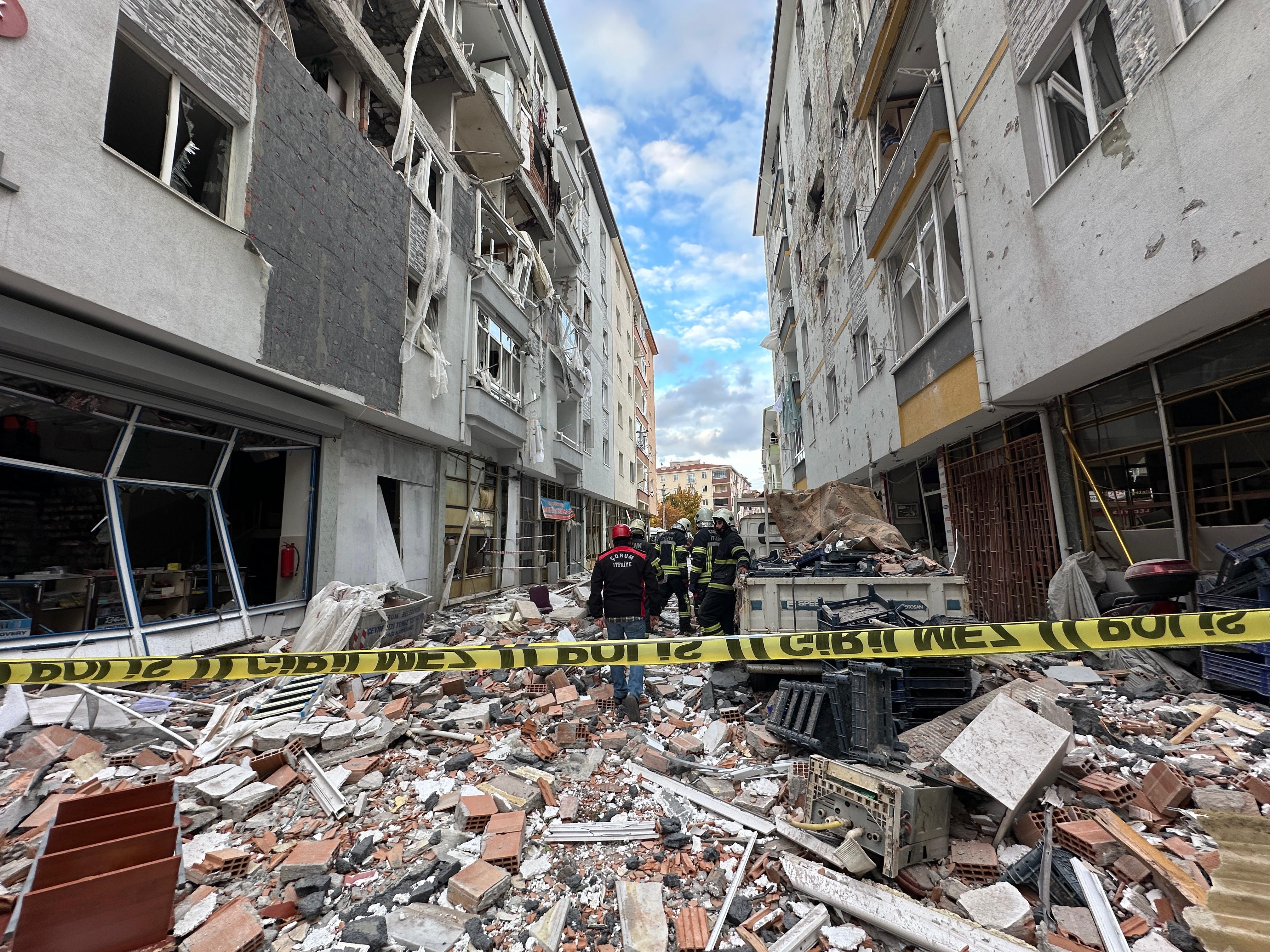 Çorum’daki patlama öncesi komşular gaz sesini duymuş