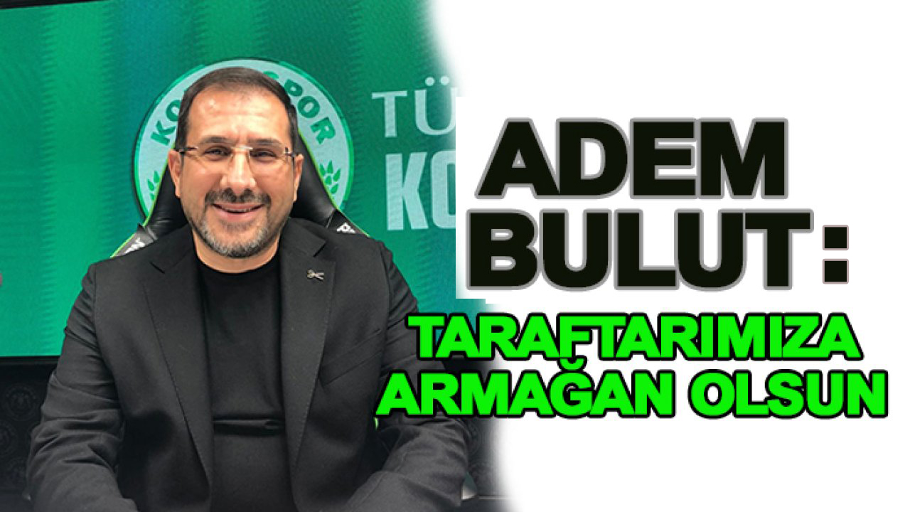 Adem Bulut, galibiyeti taraftara armağan etti