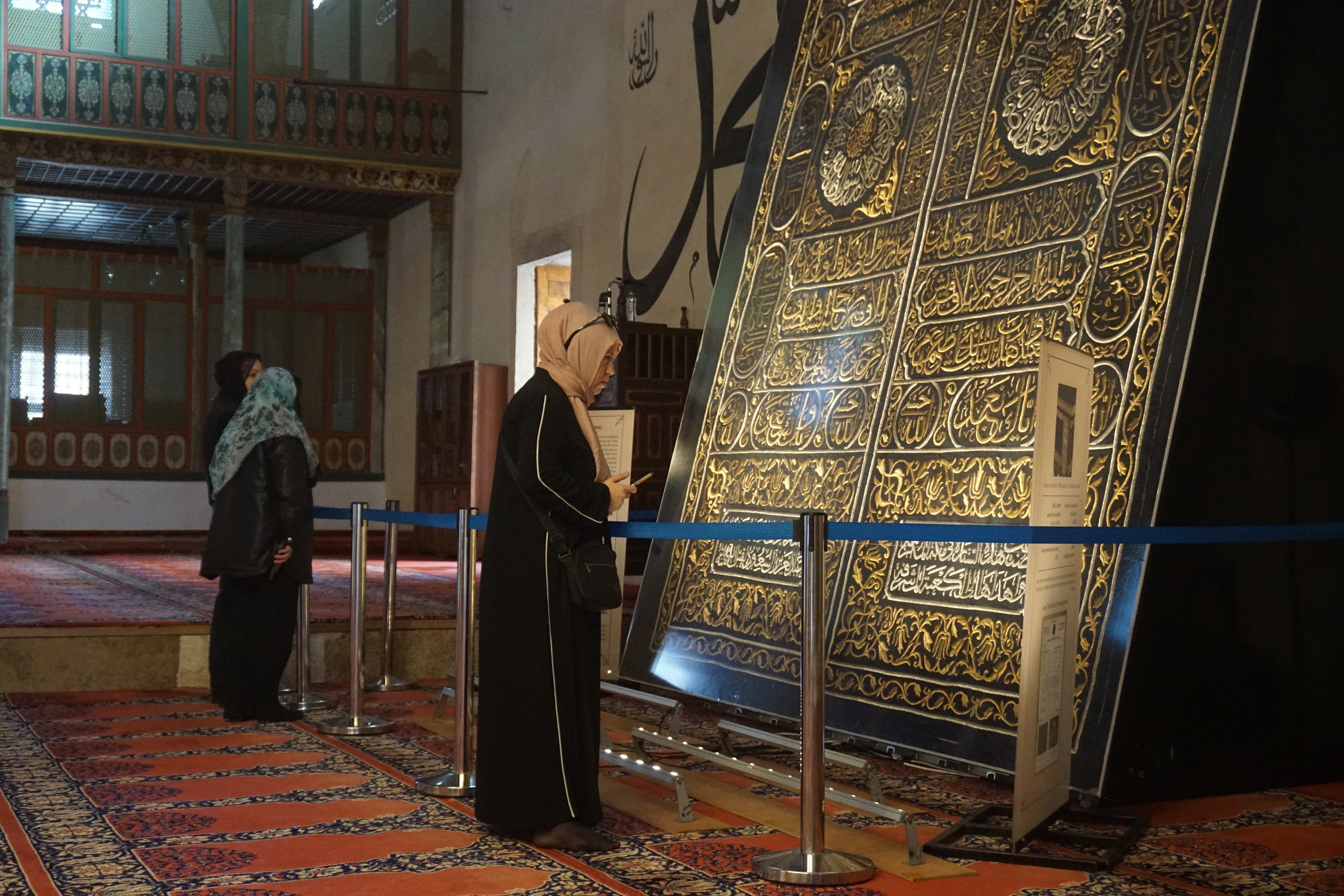 Kabe'den getirildi o ilde sergilenmeye başlandı