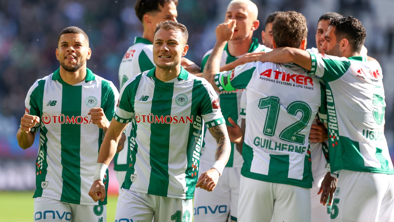 Konyaspor 1 basamak tırmandı! Süper Lig'de görünüm!