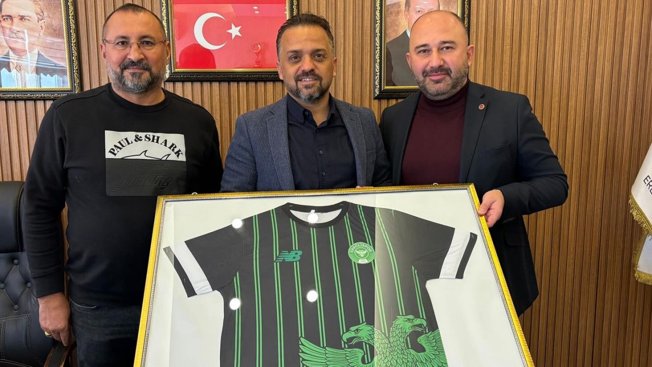 Ereğli Belediyespor'dan AK Parti'ye ziyaret