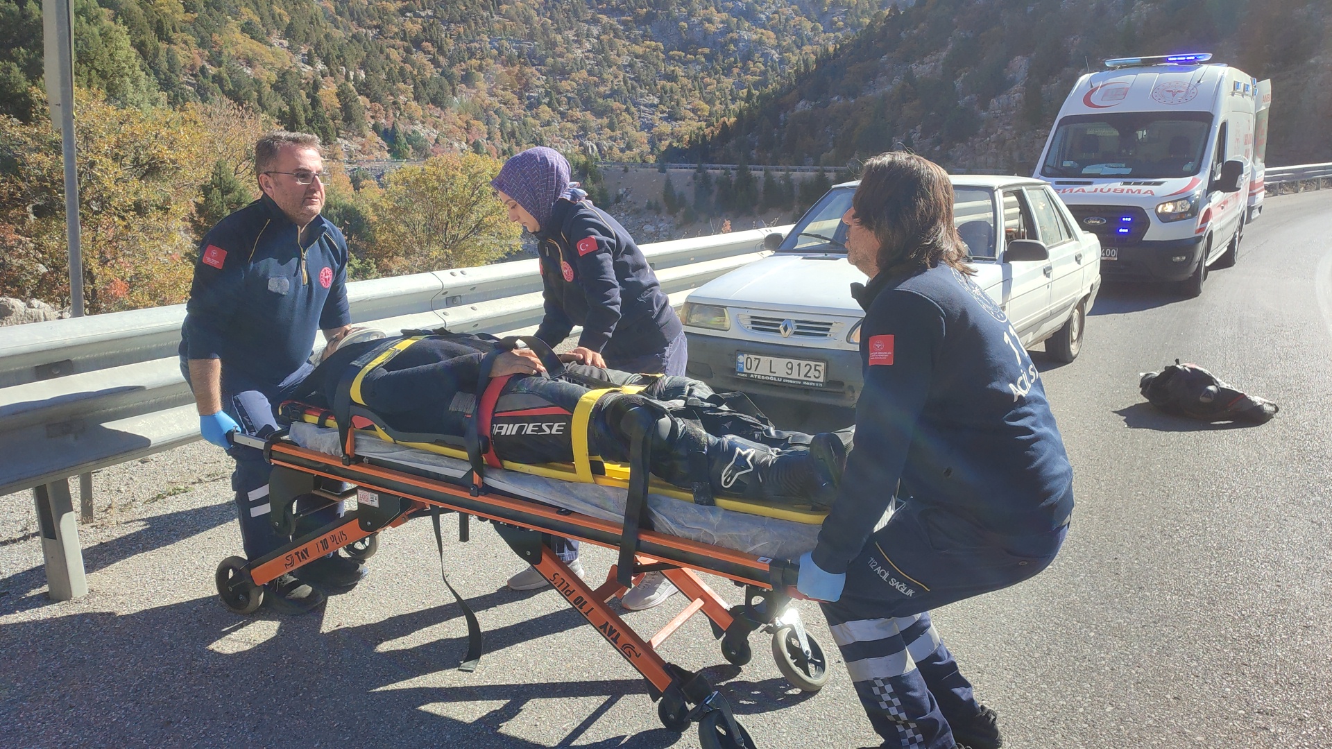 Seydişehir'deki kazalarda 2 kişi yaralandı