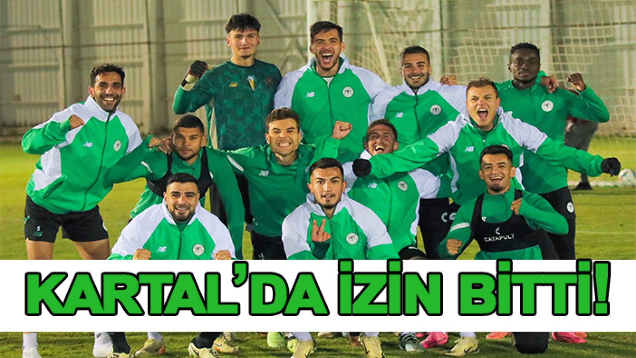 Konyaspor’da izin bitti!