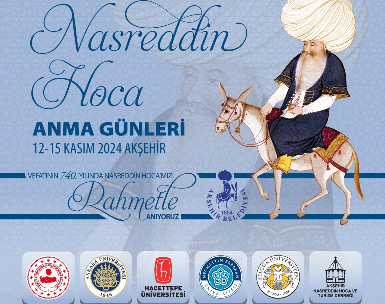 Konya'da Nasreddin Hoca Anma Günleri başlıyor