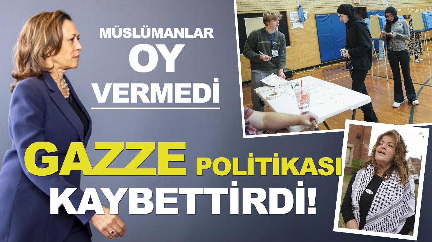 Michigan eyaleti sakinlerine göre Demokratlar, "Gazze politikası" nedeniyle seçimleri kaybetti