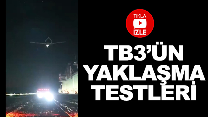 TB3'ün TCG ANADOLU'ya iniş hazırıkları sürüyor