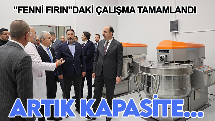 Konya'nın efsanesi "Fenni Fırın"daki çalışma tamamlandı: Artık kapasite...