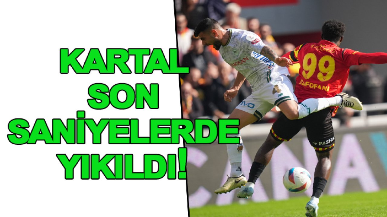 Konyaspor uzatmalarda yıkıldı!