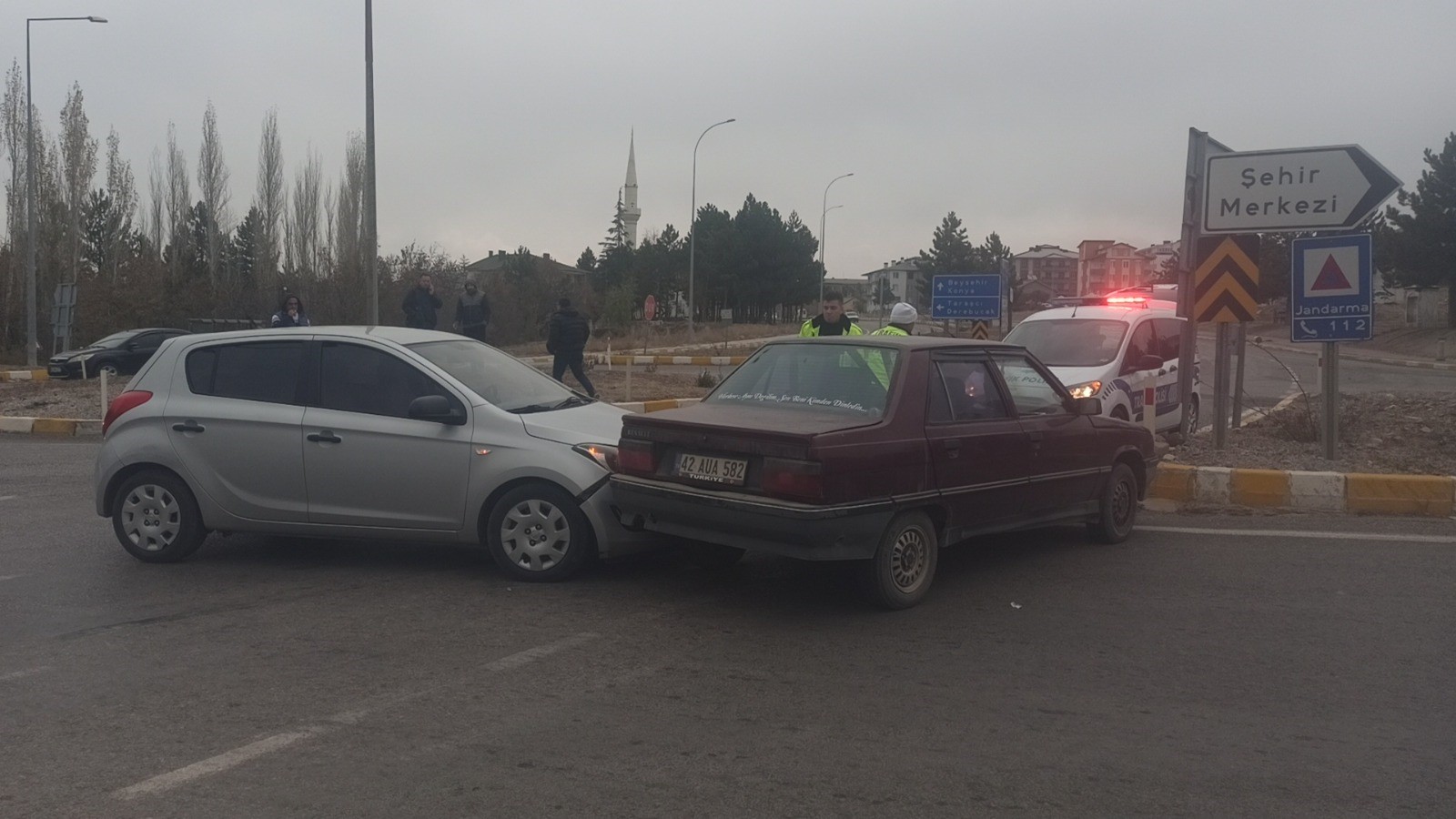 Seydişehir'de trafik kazası: 2 yaralı