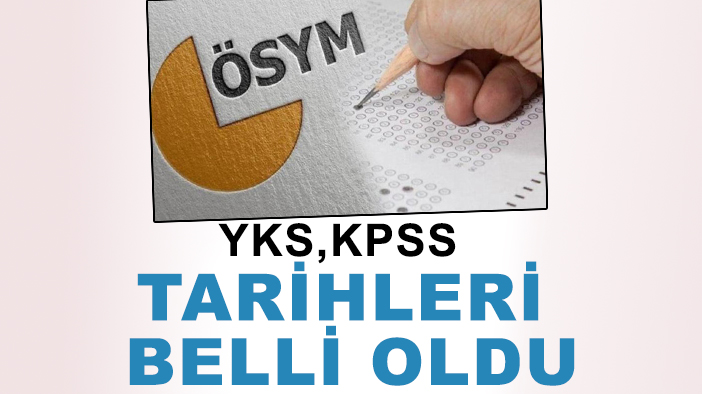 ÖSYM 2025 yılı sınav takvimi açıklandı: İşte YKS ve KPSS tarihleri