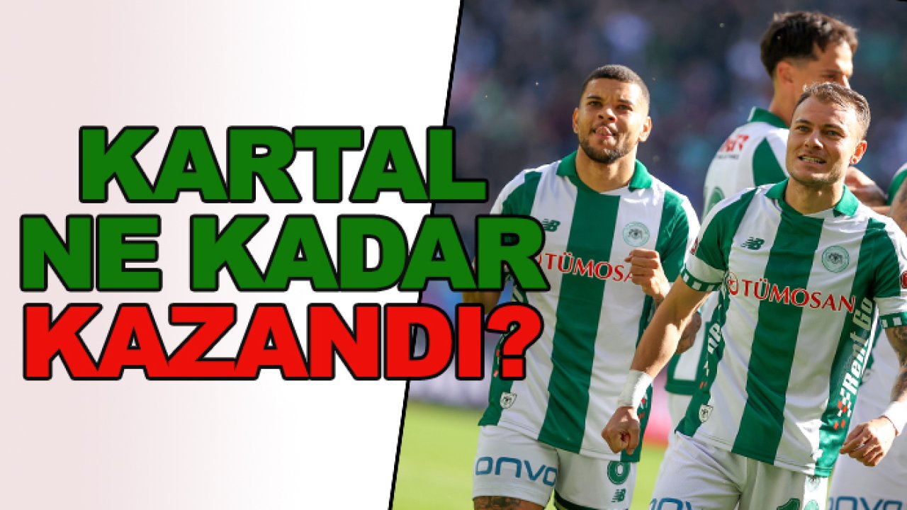 İşte Konyaspor'un kazandığı rakam!