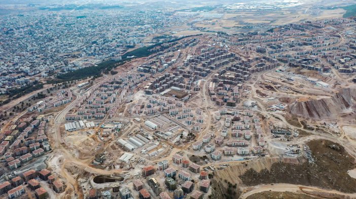 Adıyaman'da deprem konutları hızla yükseliyor