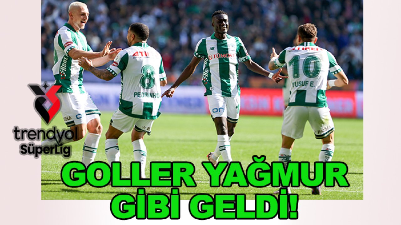 Süper Lig'de goller yağmur gibi!